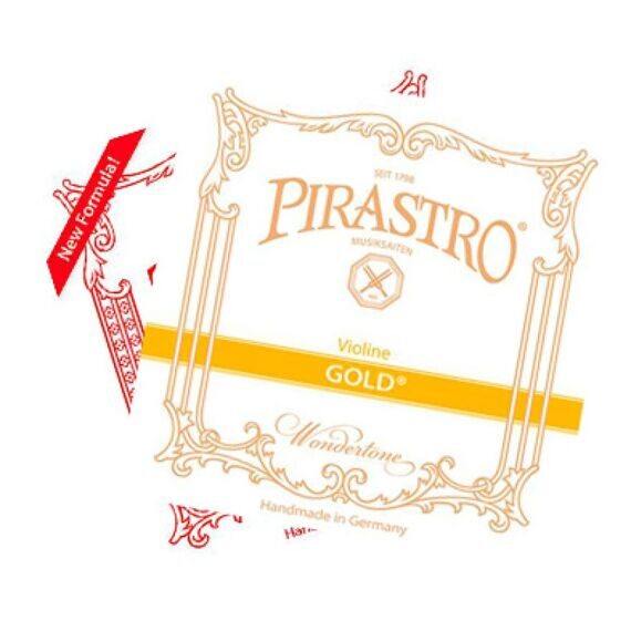 Струны для скрипки Pirastro Tonica violin SET, E-ball end Gold Label Струны для скрипки Pirastro Tonica violin SET, E-ball end Gold Label