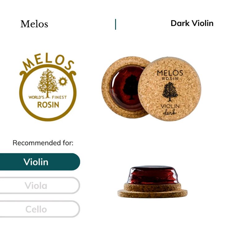Канифоль для скрипки Melos Violin Rosin Dark